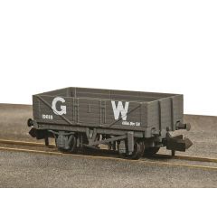 Peco NR-5000W N Gauge 9ft 5 plank open wagon GWR Gray