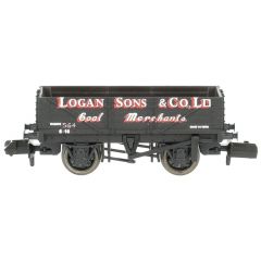 Peco NR-5006P N Gauge 9ft 5 plank open wagon Logan & Sons