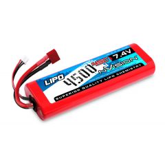 NVision NVISION SPORT LIPO 2S-4500mAh-45C/DEANS