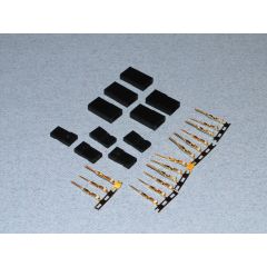 Futaba Socket Set (Gold Pins) 5pcs
