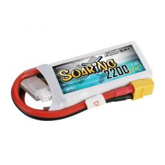 Li-Po 2S 7.4V MINI 2200mAh 20C Soaring with XT60