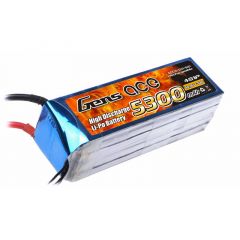 Li-Po 4S 14.8V 5300mAh 30C with no plug