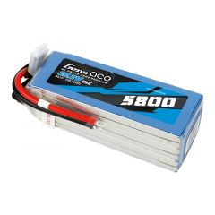 Li-Po 6S 22.2V 5800mAh 45C with no plug