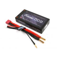 Li-Po HV Car Hard Case 2S 7.6V 3000mAh 100C with 4mm to T-Ty