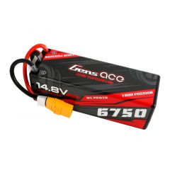 Li-Po Car Hard Case 4S 14.8V 6750mAh 60C with XT90