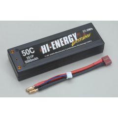 Hi-Energy 2S 5000mAh 50C Car Li-Po