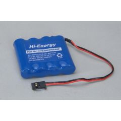 Hi-Energy 4.8V 2200mAh Ni-MH Rx Pk Flat