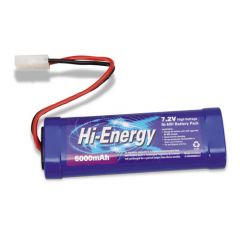 Hi-Energy 7.2v 5000mAh Ni-MH Pk Tamiya Connector