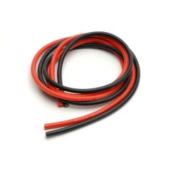 10AWG Sil Wire 1M Red & 1M Black