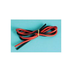 Silicone Wire - Black/Red 16g 500mm