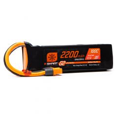 11.1V 2200mAh 3S 100C Smart G2 LiPo Battery: IC3