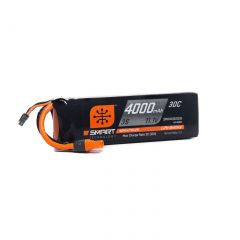 Spektrum 4000mAh 3S 11.1V Smart LiPo Battery 30C -  IC3 connector