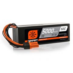 5000mAh 3S 11.1V 50C Smart LiPo Hardcase; IC5