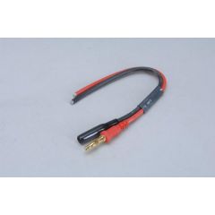 Charge Lead - Plain 150mm 4mm Gold