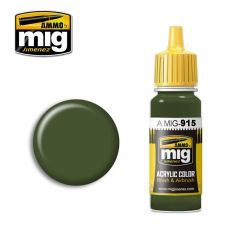 Ammo Mig Jimenez Acrylic 17ml Paint Dark Green (BS 241)