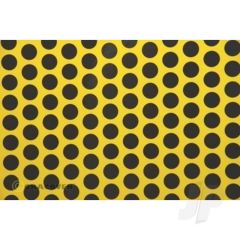 2m Oracover Fun-1 Yellow/Black