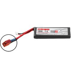 Orion ORION LIPO 2S-1800-7.4V-50C -L108xW35xH17/119g- DEANS