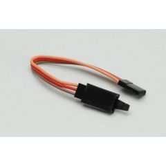 JR/Spektrum Extension Lead with Clip (Heavy Duty) 100mm