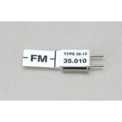 Futaba Single Conversion Ch 61 (35.010) FM Receiver Crystal 