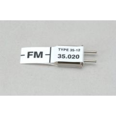 Futaba Single Conversion Ch 62 (35.020)FM Receiver Crystal 