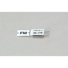 Futaba Single Conversion Ch 77 (35.170)FM Receiver Crystal 