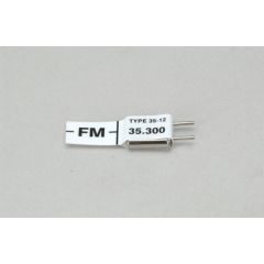 Futaba Single Conversion Ch 90 (35.300) FM Receiver Crystal 