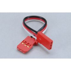 Gyro Double End Ext Lead-80mm/Red