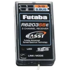 Futaba R6203SBE 3-18 Channel 2.4GHz Heli Receiver (S-BUS) HV