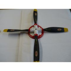 4 blade Prop unit -SECOND HAND (Yellow Tip)