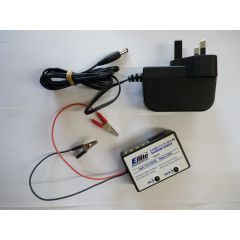 E-Flite 2-3 Cell LiPo Balancing Charger 0. with DVE Switching Adapter