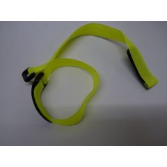 Two Velcro 300mm long 20 mm wide Battery Straps Flour. Yellow