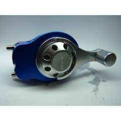 Miracle Aluminium CNC Blue hand crank fuel pump