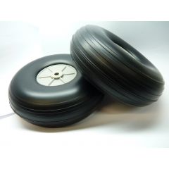 Light Weight Treaded PU Wheel 5 Inch 125mm Pair