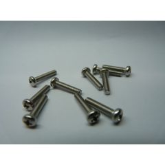 Stainless steel Cross Phillips Pan Head Bolt A2 304 M3 x 14mm long