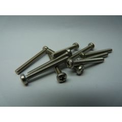 Stainless steel Cross Phillips Pan Head Bolt A2 304 M3 x 25mm long