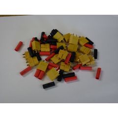 XT60 Connectors 10 pairs with Heat Shrink