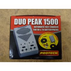 Protech Duo Peak 1500 mains and 12v Charger