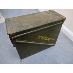 Green Metal Military Ammo Lipo Safety Box (Military Style)