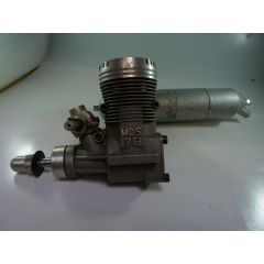 Second Hand engine Glow 2-stroke MDS 78 with silencer(Box64)