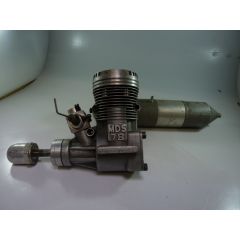 Second Hand engine Glow 2-stroke MDS 78 with silencer no throttle arm (Box64)