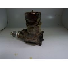 Second Hand engine 2-stroke glow SC 75 no carb damaged crankcase for spares  (Box SHE)