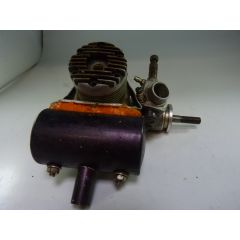 Second Hand OS Max 40 H engine with dustbin silencer  (BOX 44)