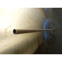 Steel Tube White 690mm x 10.5mm x 70mm sq/r