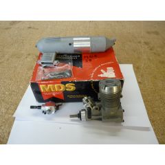 MDS 58 with silencer and spare carb. - AS NEW IN BOX - UN-RUN