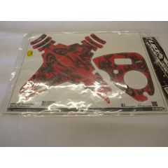 RC Decals Skin for Phantom DJI - Kabuki - Red