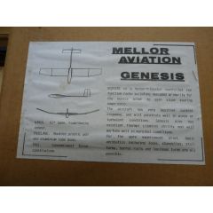 Mellor Aviation Genesis 2ch Glider Kit