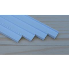 Plastic Beams 7.9mm x 610mm 4 pieces