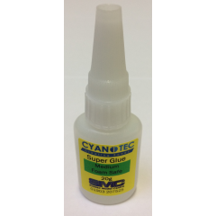 SMC Cyanotec Super Glue - Medium Foam Safe (20g)