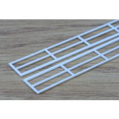 Plastic Hand Rails 2mm Scale x 90mm 2 pieces