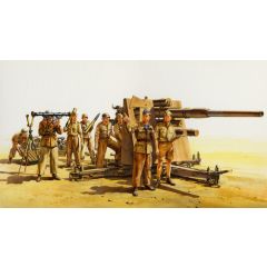 Tamiya 1/35 GERMAN 88MM GUN FLAK36 North African Campaign 35283